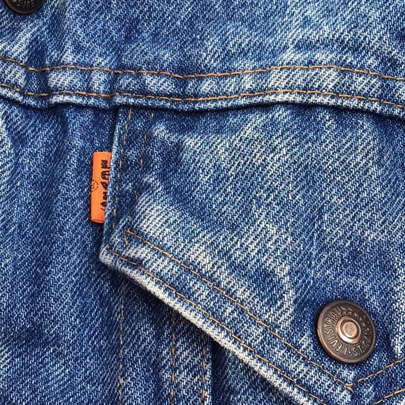 COPY - Vintage Levi’s Orange Tab Sherpa Lined Jean Jacket - Picture 2 of 4